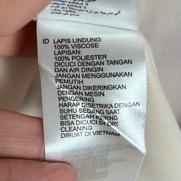 Reiss Dress Size 2 UK 6 Ruby Floral flutter sleeve jazz feminine flirty - Picture 12 of 14